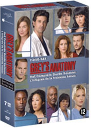 Grey's Anatomy: L'intégrale de la saison 3 - Coffret 7 DVD [Import belge]