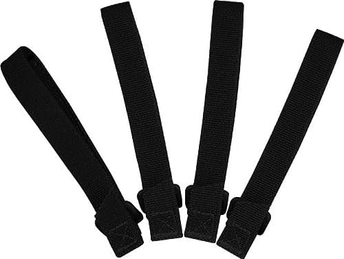 Maxpedition Unisex-Erwachsene 5-Inch TacTie Attachment Straps MOLLE-Riemen, Schwarz, Einheitsgröße