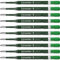 Schneider Gelion Plus Gelmine (Großraummine G2-Format) 10er Packung grün
