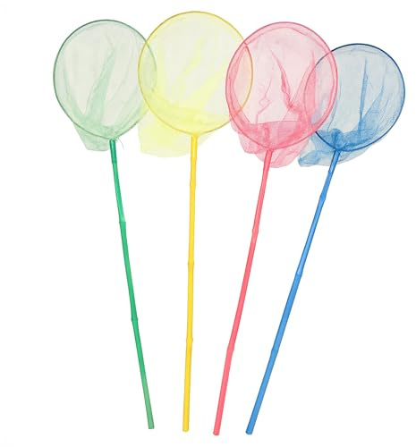 Supa Kids Fish Net 6in x 3ft - Durable Children's Fishing Net with Plastic-Coated Handle