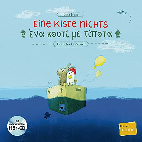 Eine Kiste nichts (Deutsch-Griechisch): Zweisprachiges Kinderbuch mit Audio-CD