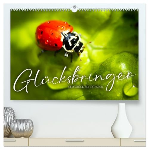 Glücksbringer - Dem Glück auf der Spur. (hochwertiger Premium Wandkalender 2026 DIN A2 quer), Kunstdruck in Hochglanz: Glücksbringer von überall auf der Welt. (CALVENDO Hobbys)