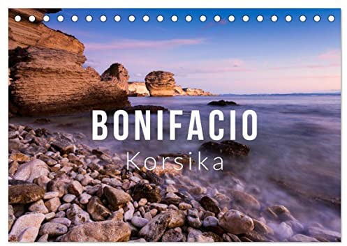 Bonifacio. Korsika (Tischkalender 2026 DIN A5 quer), CALVENDO Monatskalender: Malerisches Bonifacio auf Korsika - 4 Jahreszeiten (CALVENDO Orte)