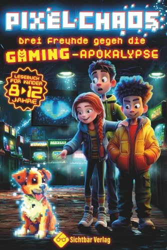 Pixelchaos: Drei Freunde gegen die Gaming-Apokalypse (Lesebuch für Kinder | 8 bis 12 Jahre) (Gaming-Bücher für Kids)