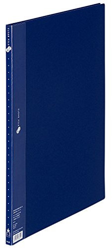 Plus Klarsichthülle Super Economy, A3, vertikal, 20 Hüllen, 88-401, Marineblau