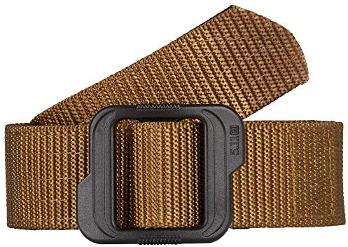 5.11 Double Duty 120 TDU Belt - Coyote/Black, Small
