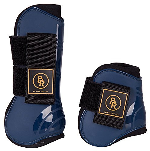 BR Guêtres rigides pour poney Bleu
