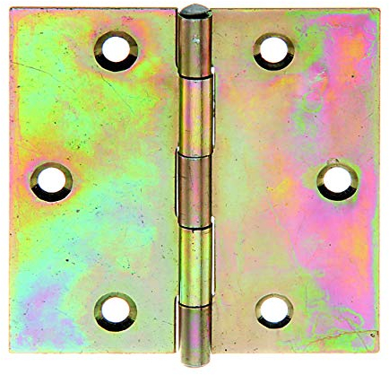 Alberts 850272 Scharnier | quadratisch | sendzimirverzinkt | 60 x 60 mm | 20er Set