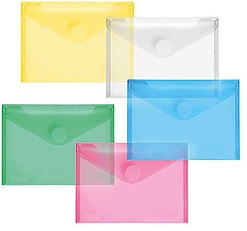 FolderSys Sammelhülle 40116-94 DIN A6 quer sortiert 10 StPack