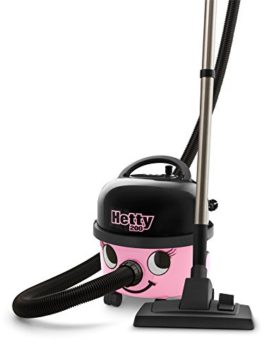 Numatic 900044/HET200-11 Boden-Staubsauger Hetty (620 Watt, 72 db) classic pink