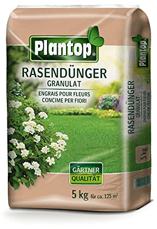 PLANTOP Rasendünger 5 kg Rasen Dünger granuliert NPK