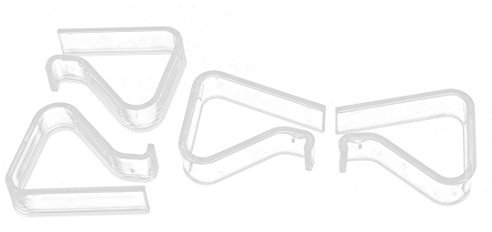 sourcingmap Wedding Party Picnic Table Cover Tablecloth Clips Clamp Holder 4 Pcs Clear