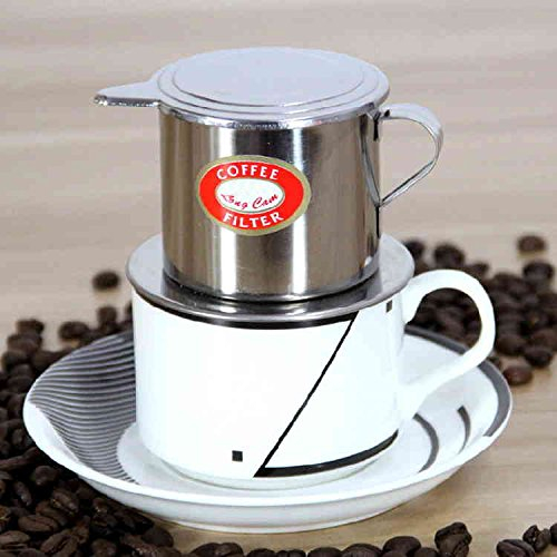 Honfitat Filtre À Café En Acier Inoxydable Style Vietnamien