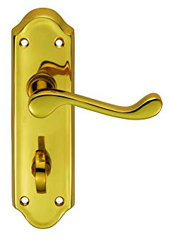 ASHTEAD Lever ON Backplate - Bathroom 57MM C/C