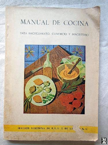 MANUAL DE COCINA para Bachillerato, Comercio y Magisterio