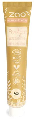 ZAO Refill Light Complexion Base 700, White Refill for Make-Up Primer (Bio, Vegan, Ecocert, Cosmebio, Natural Cosmetics)