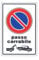 SEGNALE PASSO CARRABILE 45X30