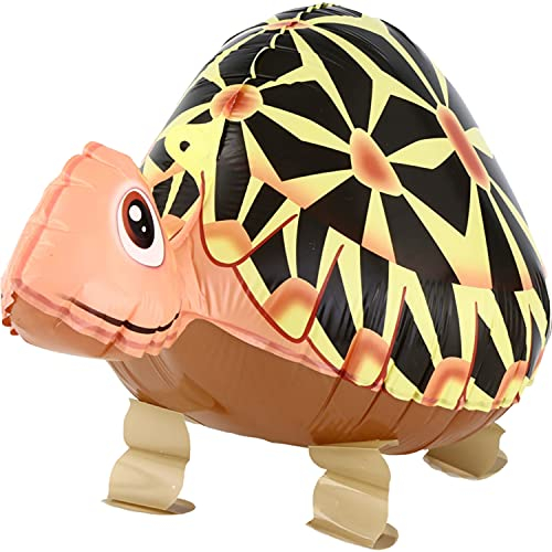 DekoRex Airwalker Walking Pets Folienballon Tier Ballon Deko (Schildkröte)