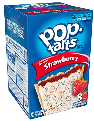 Kellogg's Pop Tarts Frosted Strawberry, 416gr