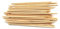 BambooMN - 5mm Semi-Point Candy Apple Bamboo Skewers - 10 (25cm) - 100 Pieces