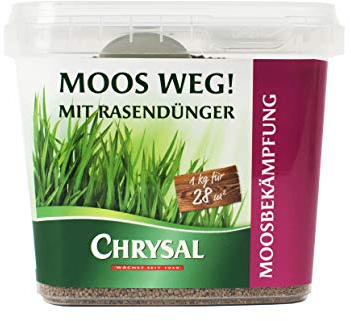 Chrysal rasen-dünger + moos weg 1kg