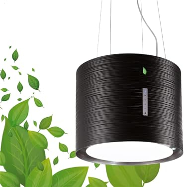 Falmec Twister E.ion Cappa aspirante a isola Nero 450m³/h