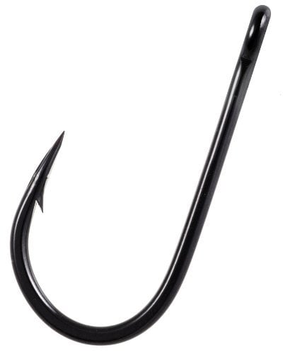Owner's Jobu Matte Black Big Game Fishing Hook (Size 90, 3 Per Pack)