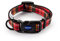 Ancol Adjustable Nylon Dog Collar Tartan Red Soft Polyester Printed Durable Comfortable Pet Puppy Neckband Fixings - 20-30 cm