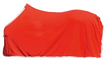 HKM Abschwitzdecke -Alaska-rot,Rückenlänge 115 cm