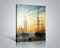 1art1 Caspar David Friedrich Poster Ansicht Eines Hafens, 1815-16 Bilder Leinwand-Bild Auf Keilrahmen | XXL-Wandbild Poster Kunstdruck Als Leinwandbild 50x40 cm
