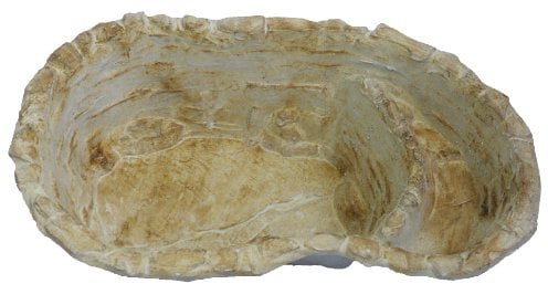 Wasserkaskaden Gartenteich Fulda Fels, Beige/Braun, 112 x 70 x 31 cm/100l