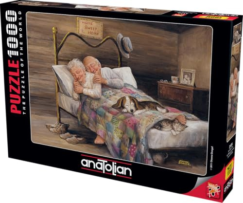 Anatolian Puzzle 1000 Teile - No Place Like Home | Puzzle-Größe 66x48cm (H)