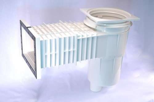 Astral Pool ABS Standartskimmer 17,5L, Saugöffnung 457mm, Speziell f. Styropor-Becken inkl. Flansch,Dichtung,