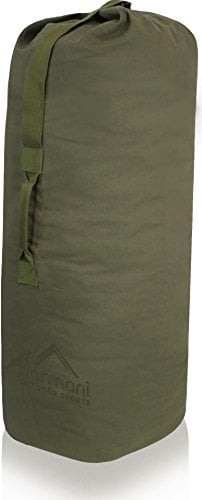 normani U.S. Seesack 100 Liter mit Metallverschluss Classic Sea II Farbe Oliv