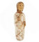 Christkind Herbst Krippe gemaltes Holz