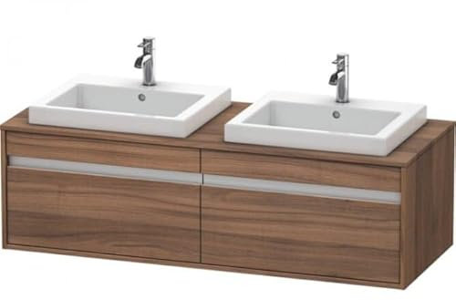 Duravit KT6797B7979 - Mueble lavabo empotrable 1400x550 nogal natural
