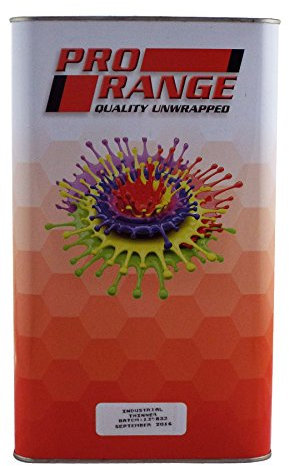 Pro Range IND-5 Industrial Strength Thinners 5 Litres General Purpose Thinner Can be used as a cleaner or degreaser on metal surfaces and Evaporates quickly