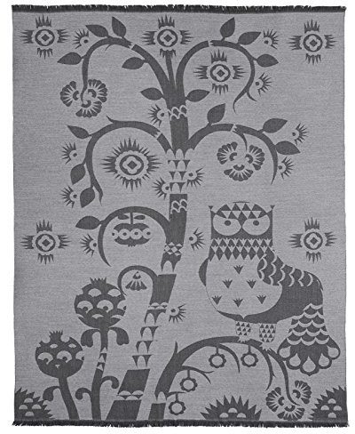 Iittala Taika Wolldecke, Schurwolle, grau, 130 x 180 x 2 cm