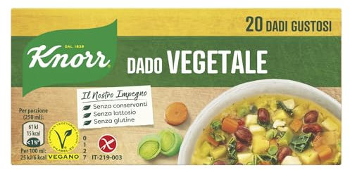 Knorr Dado Vegetale, 20 Cubetti, 1