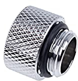 Alphacool Eiszapfen Verlängerung G1/4 AG auf G1/4 IG - Chrome