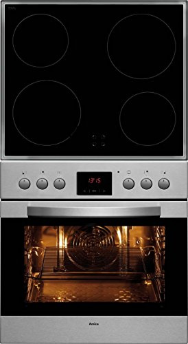 Amica ehi 12552 E Kochfeld-Kombination/A / 0,95 kWh/66 L/Sensor Control Timer Touchscreen zur Einstellung der Betriebszeit/Edelstahl