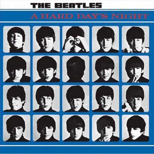 The Beatles Hard Days Night Album Cover Steel Wall Sign One size