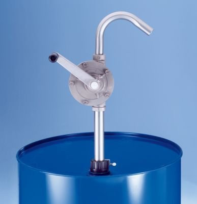 Drehkolbenpumpe - für Chemikalien und Nahrungsmittel Fördermenge 0,25 l/Umdrehung - Behälterpumpe Behälterpumpen Drehkolben-Pumpen Drehkolbenpumpe Drehkolbenpumpen Fasspumpe Fasspumpen Handkolbenpumpe Handkolbenpumpen Handpumpe Handpumpen Pumpe Pumpen