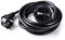 FAMATEL – Cable alargador negro | 3 metros | Corriente para Exteriores | Protección Infantil | Con una alta flexibilidad y resistencia | Negro