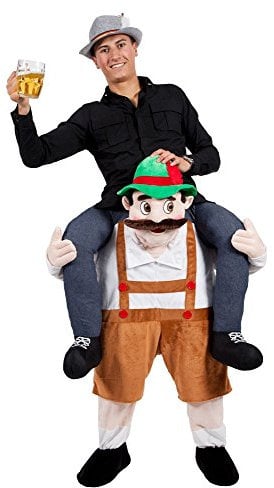 Wicked Costumes Carry Me® Bavarian Beer Guy Adult Costume One Size