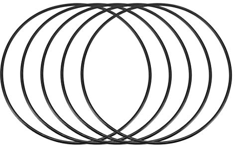sourcing map 5St Metrische Nitrilkautschuk O-Ringe Dichtung 150mm AD 143,8mm ID 3,1mm Breite