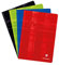 Clairefontaine Cahier reliure piqûre avec grands carreaux 21 x 29,7 cm 144 pages Coloris aléatoire