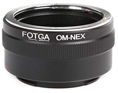 FOTGA Per Olympus Om Monte Lente al Sony NEX-3 NEX-3 e Anello Adattatore di Montaggio