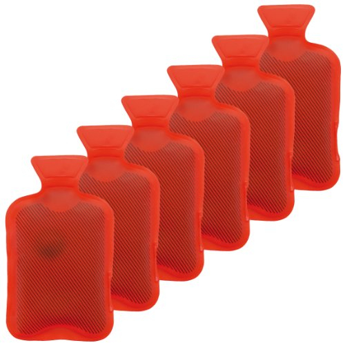 Handwärmer Set aus kleinen Wärmflaschen – Heizpad Firebag, Rot