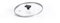 Moneta Nova Coperchio Piatto Bordo in Acciaio Inox, 26 cm